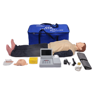 医训心肺复苏模拟人全半身CPR急救训练模拟人操作安全培训模特应急救援橡皮人工呼吸专业训练习假人体模型