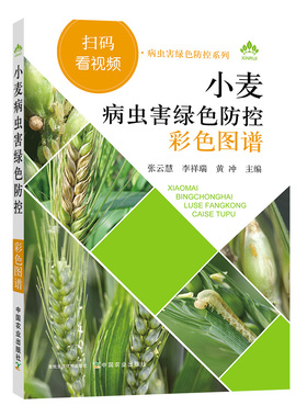 【中国农业出版社】小麦病虫害绿色防控彩色图谱 26148 小麦 小麦病害 小麦虫害 病虫害绿色防控 小麦病虫害绿色防控