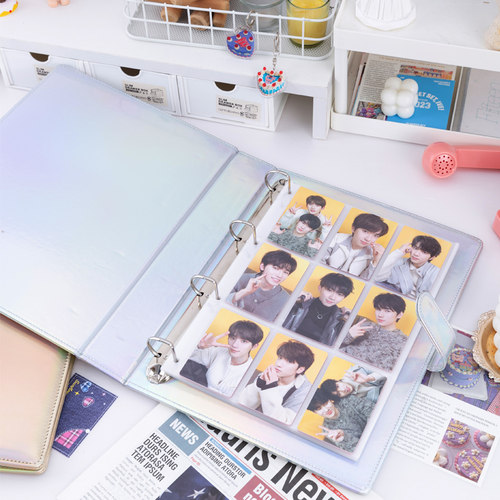 追星收纳b5镭射卡片收纳册