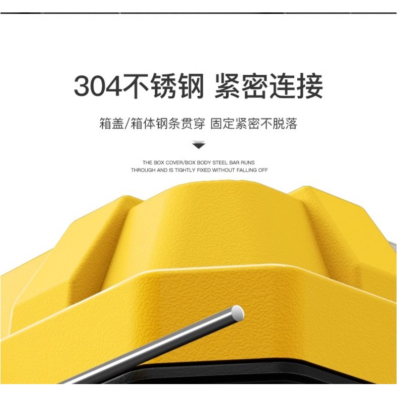 艾瑞泽五金工具箱20寸加厚大容量收纳箱工业级家用车载多功能维修