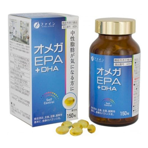 日本FINE鱼油DHA+EPA欧米茄3