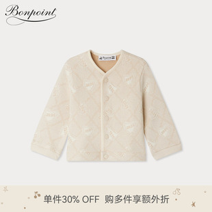 提花长袖 1975 2025秋冬小童 外套Bonpoint童装 新品