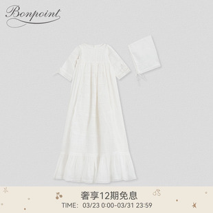 女童全棉连身睡裙PEBAPTEME 款 Bonpoint法国童装 经典