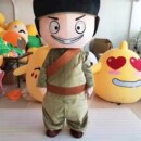 国庆红军小兵人偶j服游乐园巡游COSPLAY配件道具公仔服卡通道具