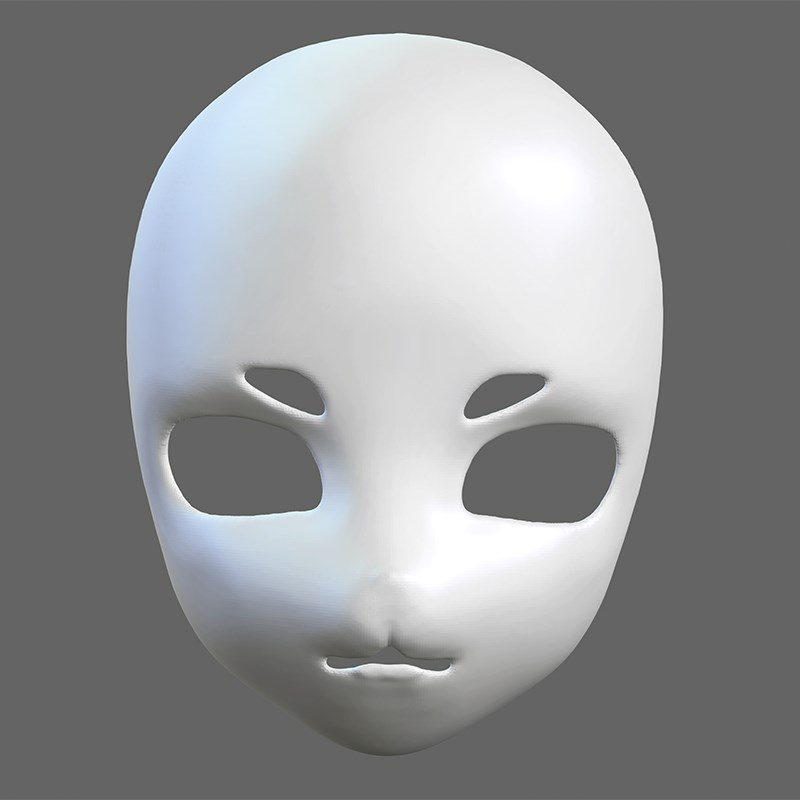 狸花猫家原c创《少年》系furry福瑞兽装头壳kig系3D打印头骨现货