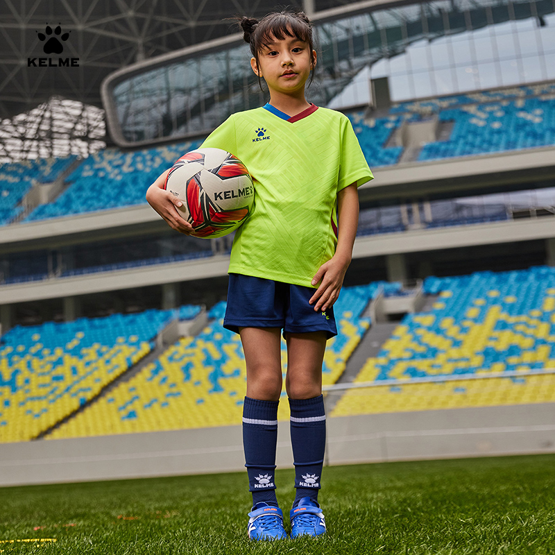 KELME KIDS卡尔美儿童足球服套装男女童新款定制球衣中小学生球衣