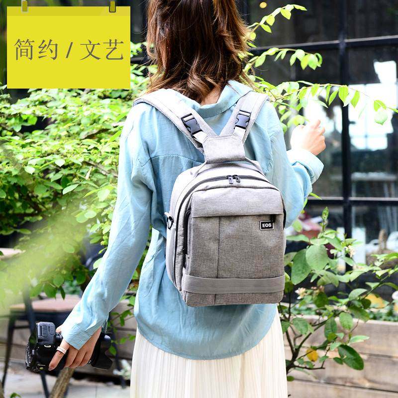 适用于佳能EOS单反相机包5D4326D7D260D70D80D户外双肩背包摄影包