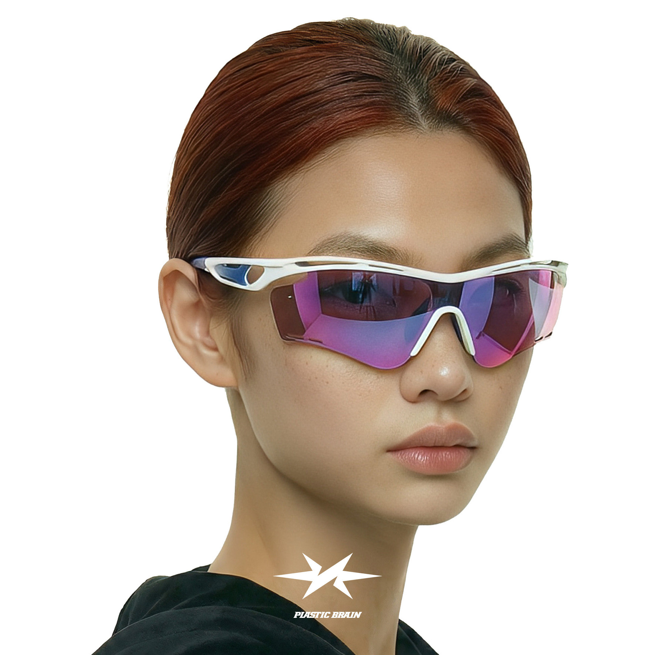 PLASTIC BRAIN塑料脑袋轻薄机能户外运动滑雪镜骑行墨镜防紫外线