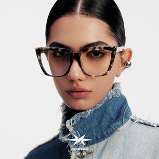 PLASTIC 辛云来同款 BRAIN大框猫眼镜复古素颜男女墨镜 李嘉格