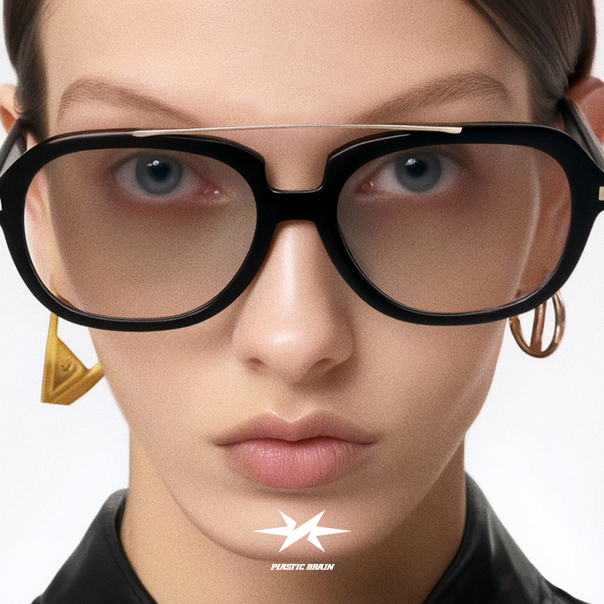 复古朋克超轻飞行员墨镜