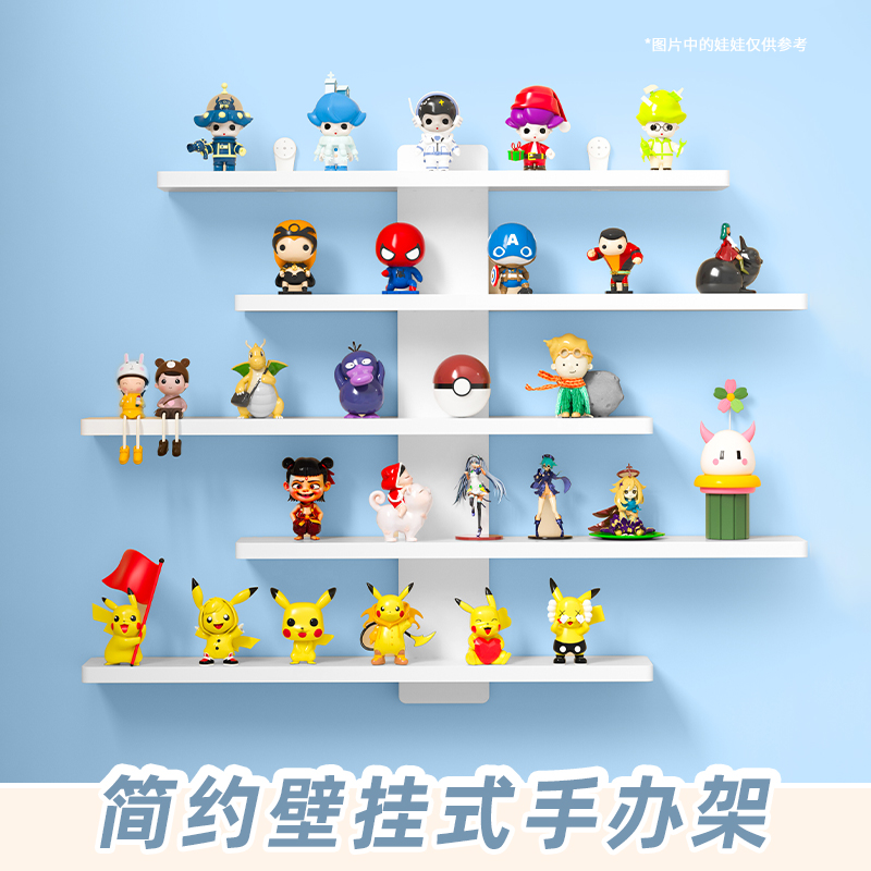 手办架盲盒展示架多层壁挂置物架