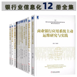 银行大数据应用金融数据挖掘与分析治理研究与实践 商业银行互联网应用安全风险管控 银行信息系统架构 银行业信息化丛书12册全套