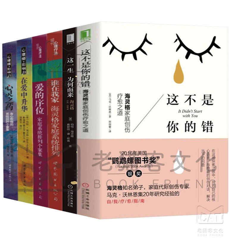 心理学书籍 海灵格心理疗愈法6册 这不是你的错 海灵格自传访谈录 谁在我家 爱的序位 活出内在的力量 心灵活泉属于什么档次？