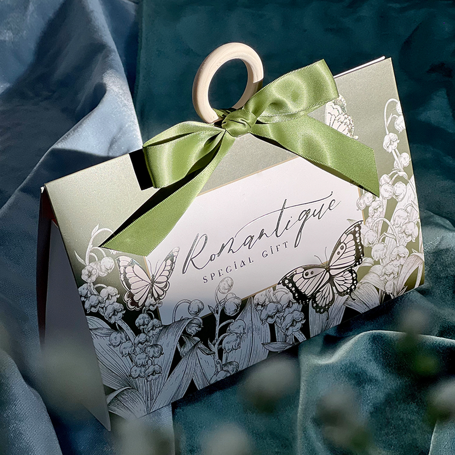 婚礼森系伴手礼拧袋结婚三件套