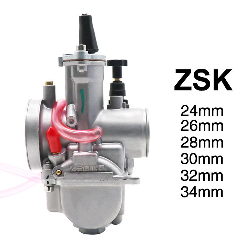 摩托车改装化油器竞技京滨PWK 24 26 28 30 32 34MM 2T 4T KR150