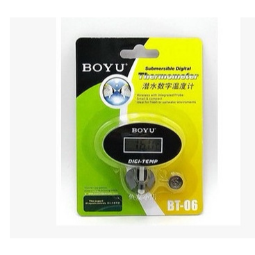 BOYU 博宇 BT-06水族专用温度计 鱼缸用潜水温度计 热带鱼 水温计