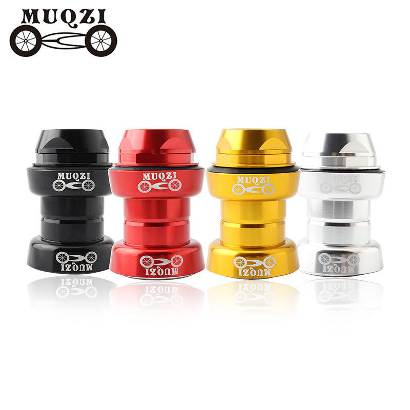 MUQZI公路死飞折叠自行车复古碗组22.2/1英寸有牙前叉内置车头碗