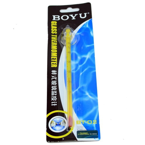 博宇 BOYU 鱼缸玻璃温度计 水族鱼缸水温计 水族箱温度计 bt-02