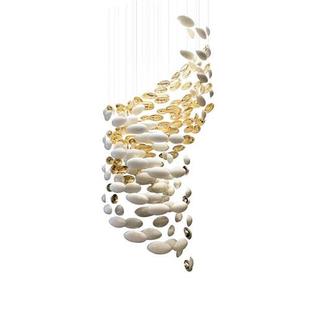 家居裝 飾擺件橄欖蛋燈飾配件玻璃工藝品可制作多種客廳掛飾