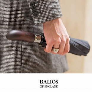 英国雨伞Balios自动雨伞男士双层贵族伞折叠伞送情人高档礼物顺丰