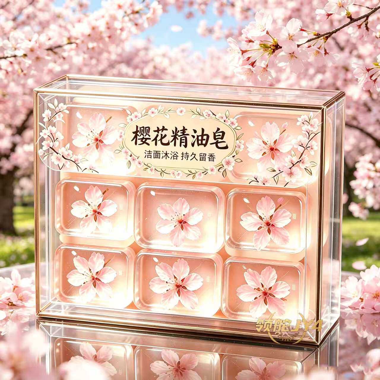 樱花香精油手工内衣皂控油香水