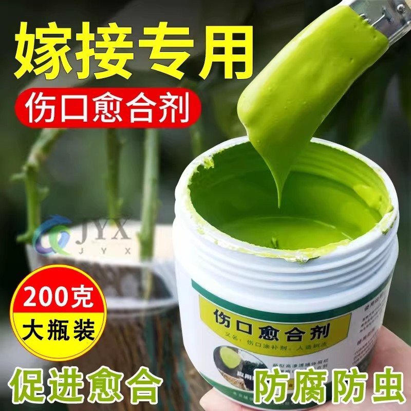 植物伤口愈合剂果树大树嫁接伤口封口快速愈合涂切口人工树皮