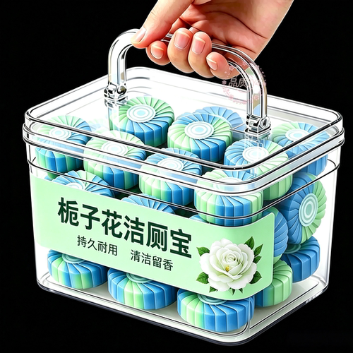 栀子清香洁厕宝除垢耐用礼盒套装