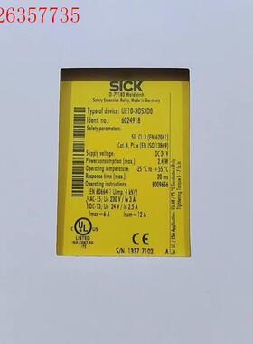 sick西克sick UE10-30S3D0德国西克安全继电(议价)