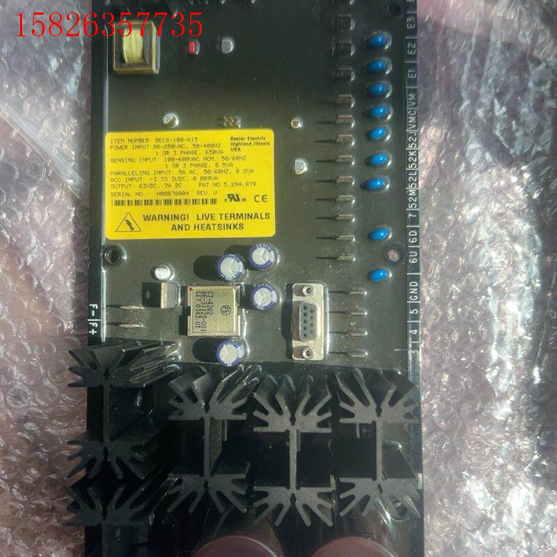 【美国巴斯勒数字调压器DECS100-A15(议价)