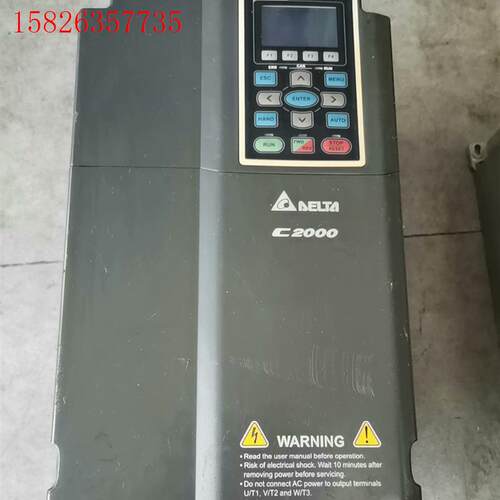 台达C2000系列变频器VFD110C43A拆机一台,成色如(议价)