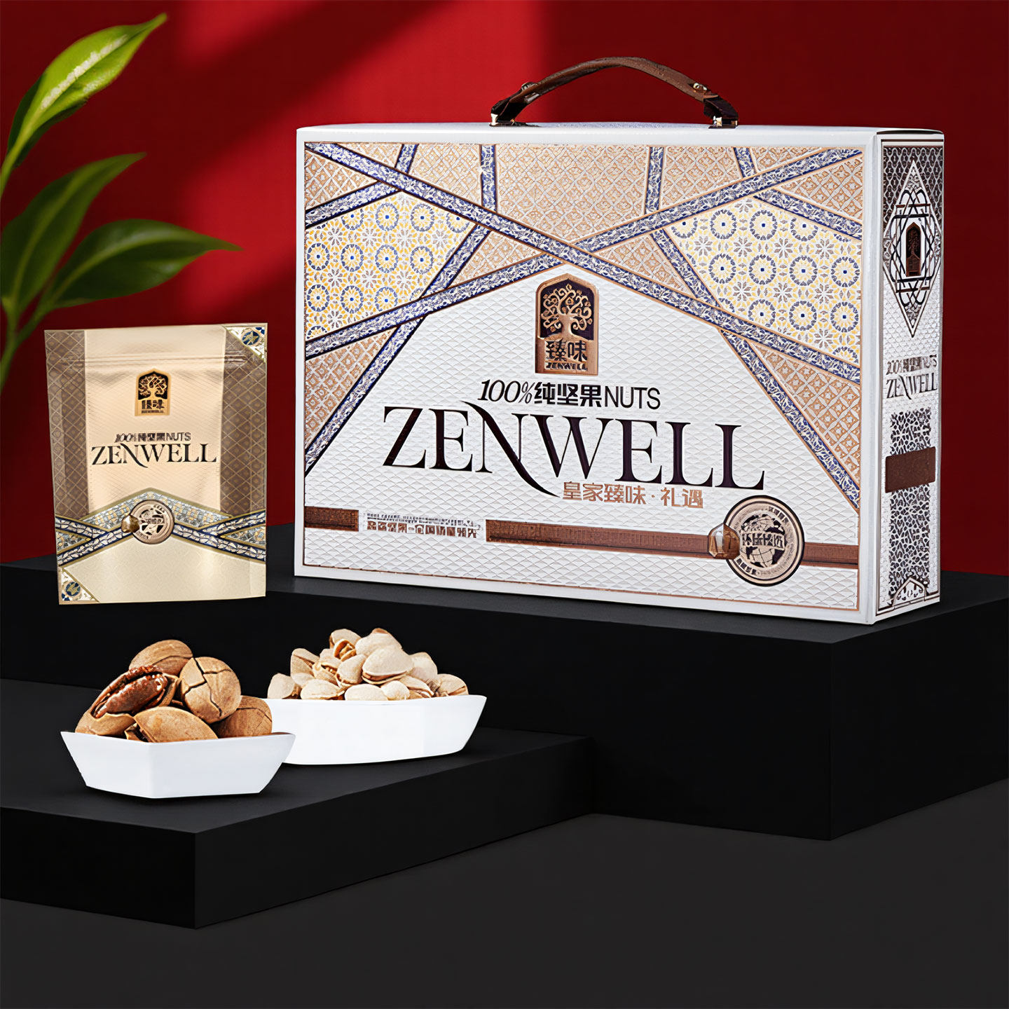 皇家臻味纯坚果礼盒装春节福利