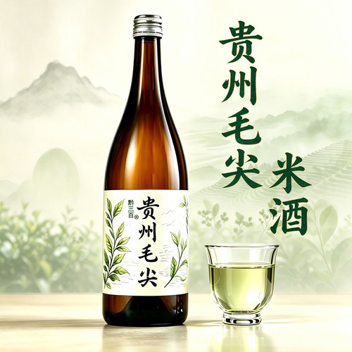 贵州都匀毛尖茉莉花糯米微低度米
