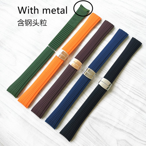 21mm柔软硅胶橡胶手表带适配百达翡丽5167R手雷Aquanaut系列工具