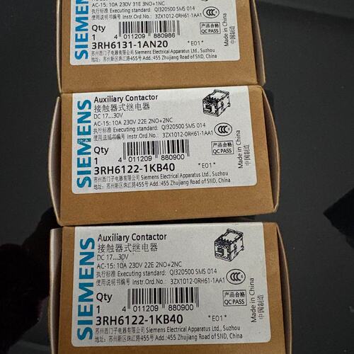 可维修接触器式继电器 3RH6122-1KB40议价