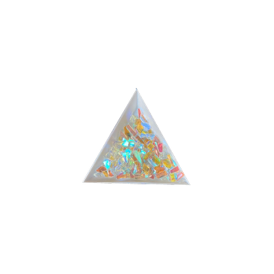 慕卡新款网红极光钻平底异形钻