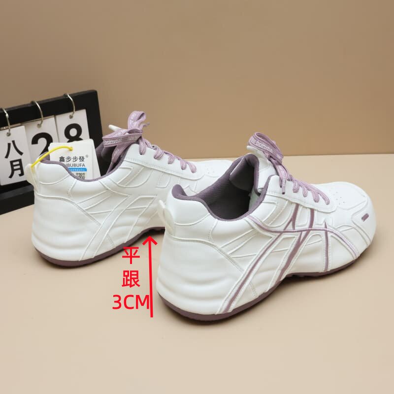 小白鞋女软底轻便休闲运动鞋2026