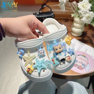 儿童拖鞋女童2026新款夏天外穿女款洞洞鞋小孩宝宝小女孩敖丙熬丙