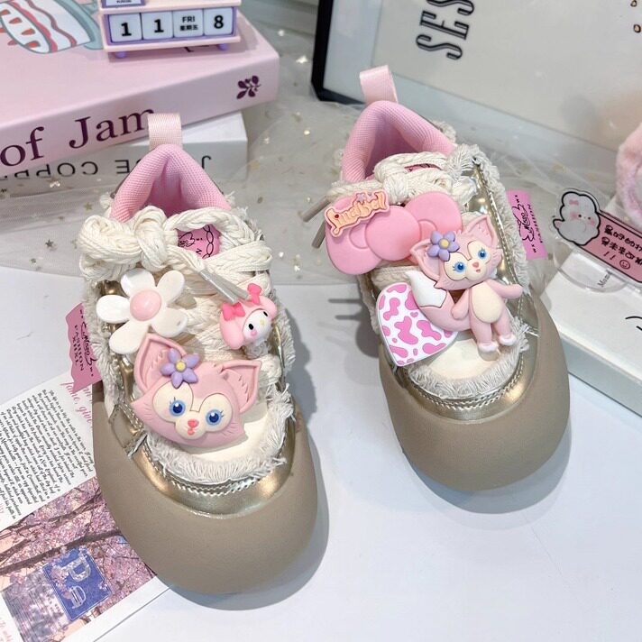 女童鞋子2026新款春季球鞋儿童运动鞋低帮板鞋女孩中大童单鞋春款