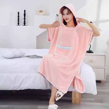 破价!【斜月三星】品牌珊瑚绒浴袍券后26.9元包邮 破价!【斜月三星】品牌珊瑚绒浴袍券后26.9元包邮