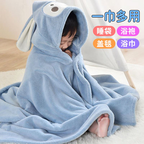 儿童斗篷浴裙浴衣透气