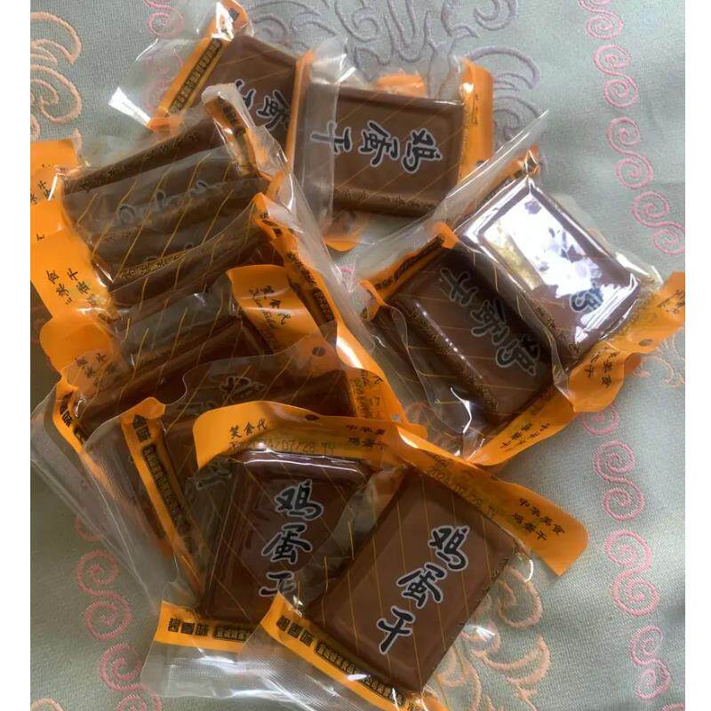 笑食代酱香传统风味鸡蛋干100g/袋 鲜香入味营养健康凉拌炒菜即食