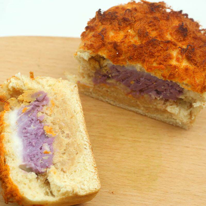 正宗空口吃馅板栗多多粗粮吐司芋泥麻薯肉松海街茶点