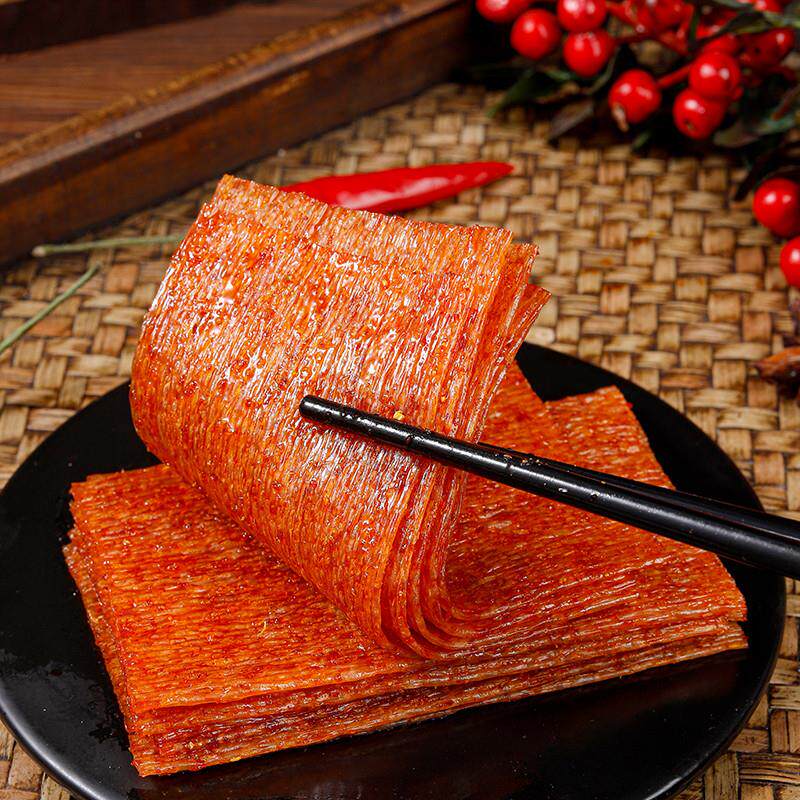 正宗嘴巴香辣条亲嘴片辣条80后怀旧零食大包辣片手撕老式小吃休闲