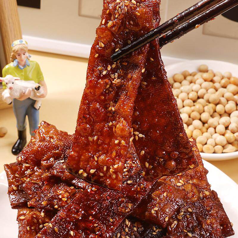 正宗泡泡干平江辣条湖南特产香辣豆腐皮解馋零食小吃休闲食