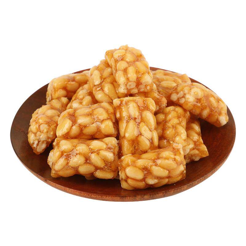 正宗脆松糖脆松条苏州特产手工松仁桂花硬糖软糖粽子糖零食小吃糖