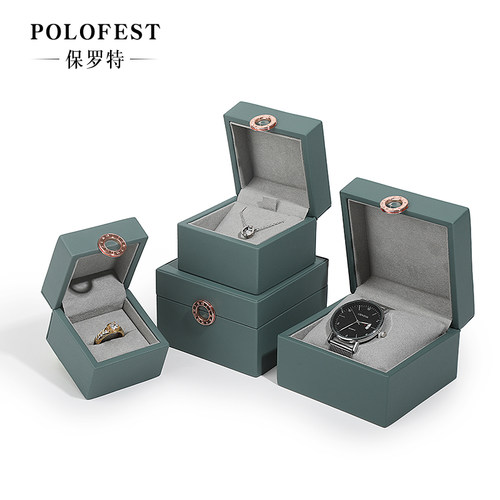 新款高档戒指盒单个礼盒包装盒