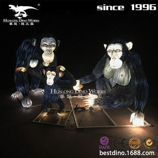 不夜城夜游产品花灯彩灯灯会巡游引流打卡现场设计制作源头厂家