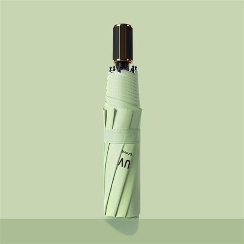 雨伞加印logo晴雨两用自动伞uv黑胶防晒折叠遮阳伞礼品广告伞