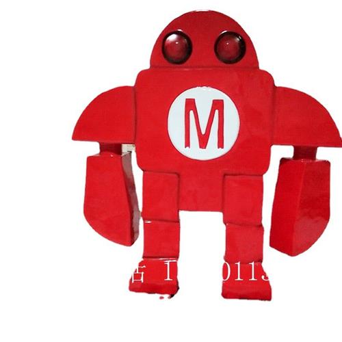 玻璃钢卡通雕塑展览展示招财动物厂家直销