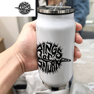 Rings Of Saturn美国技术死核乐团土星环骑行登山304不锈钢保温杯